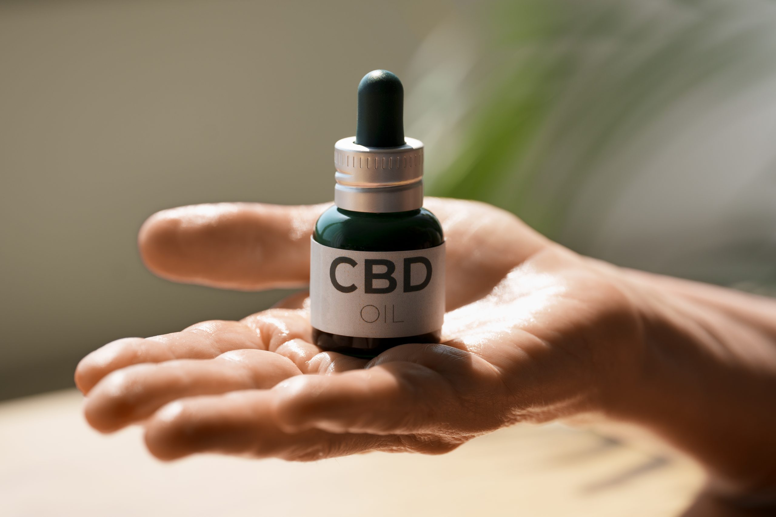 bote de aceite de cbd