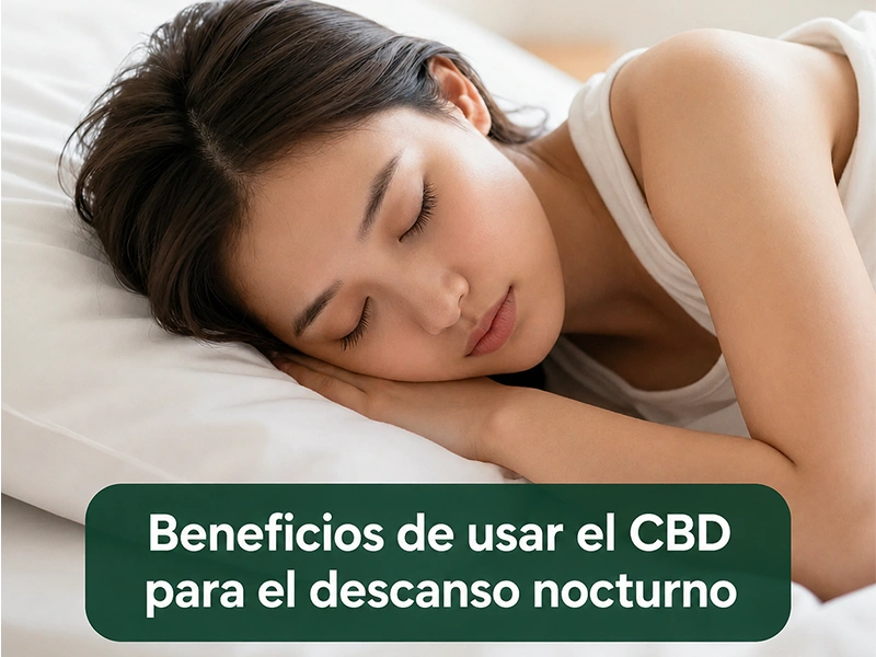cbd para dormir. beneficios del cbd en el descanso nocturno