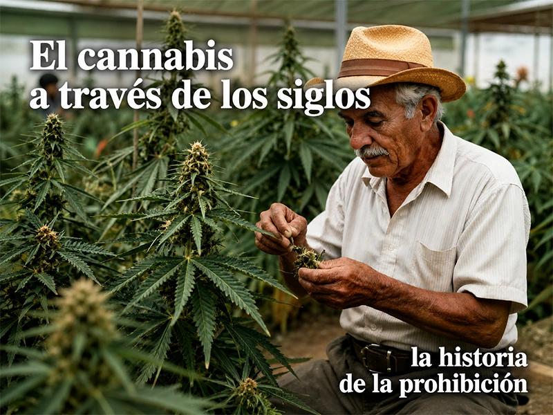la historia del cannabis a través de los siglos portada