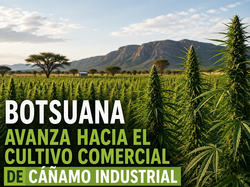 Cultivo de cáñamo industrial en Botsuana