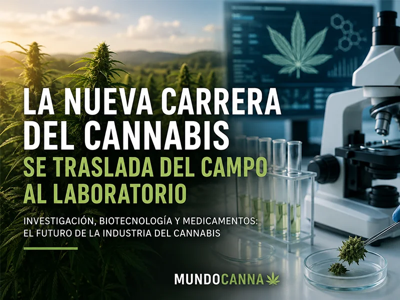 portada de la nueva carrera del cultivo de cannabis